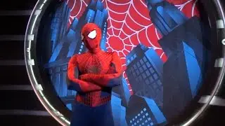 New Spider-Man meet and greet at Disneyland Super Hero HQ