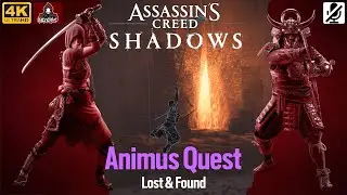 Assassin's Creed Shadows - Animus Quest: Lost and found #4k