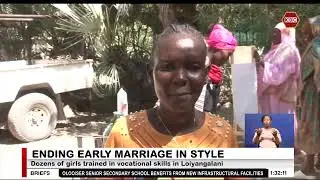 Survivors of early marriage in Marsabit receive start-up equipment