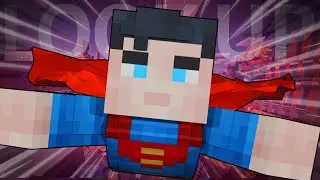 Becoming Superman In Minecraft | Custom Mod Adventure