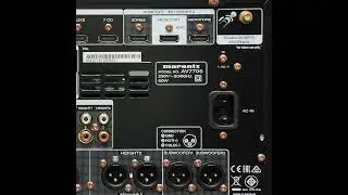 Marantz AV7705, never hot-plug your HDMI cables