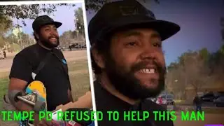 Tempe PD refused to help a man as he slips away from us.