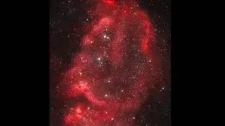 I pointed my telescope at the Soul Nebula