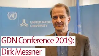 Dirk Messner talks about the 19th global development conference on the 23-25 October 2019.