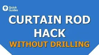 Renting? Hang Curtains With NO Drilling