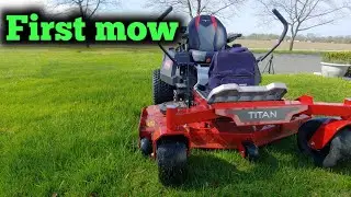 TORO Titan first cut