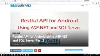 How to Connect SQL Server Database to Android App using JSON