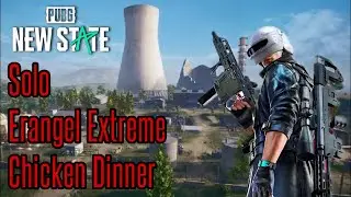 Solo Erangel Extreme Chicken Dinner || PUBG New State - JPKey