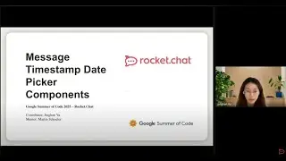 Jinghan Yu - Message Timestamp Date Picker Component - Open Source Demo Day 2025