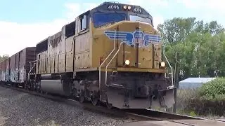 Starlight and a Work Train - UP Brooklyn Subdivion - Radio Chatter