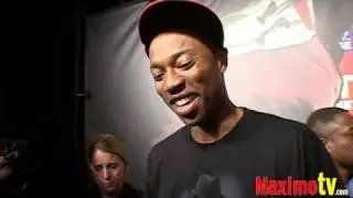 ROBBIE JONES Interview at AFRO SAMURAI Launch Party Arrivals