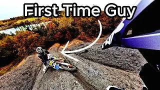 Beginner Takes on Bluff Creek OHV for His Very First Ride.