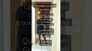nursing course details// auxiliary nurse | #shots #shortstober