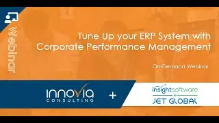 Tune Up your ERP System with Corporate Performance Management