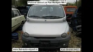 Fiat Multipla Mk1.  www.otkuppolovnihautomobila.rs