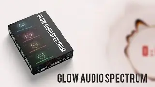 Glow audio spectrum | Music Visualizers | New Audio Spectrum | @OMERJGRAPHICS | OMER J STUDIO