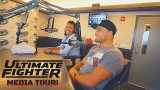 TUF 26 Media Tour with Eddie Alvarez!