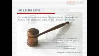 Docsvault software Ediscovery