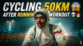  &ldquo;Running Workout Se Pehle 50KM Cycling 😱 | Athlete Challenge&rdquo;