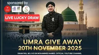 UMRAH Live Lucky Draw - MUEEEN QADRI-    SYED AZEEM-MOHAMMED NABEEL 