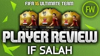 FIFA 16 IF SALAH (81) *STRIKER* PLAYER REVIEW (FIFA 16 ULTIMATE TEAM)