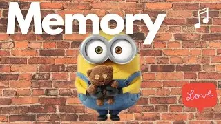 Memory | Barbra Streisand | Minions Singing | Funny Cute Oldies Song Music | By Minion