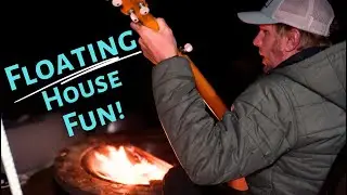 Living In A House ONLY ACCESSIBLE BY BOAT. What Do We Do All Day?!
