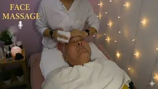 10-Year Younger Face Massage and Deep Cleansing | Forehead, Chin, Eye Area ASMR Skin Care ASMR