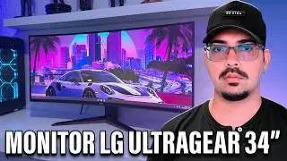 LG UltraGear 34' ⚡Voc&ecirc; PRECISA Ver Este Monitor Gamer! &eacute; SIMPLESMENTE INCR&Iacute;VEL - 34GP63A-B