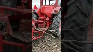 Mtz 52 Super u radu(seckanje granja) #belarus #mtz #mtz52#diy #work #job
