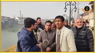 LG Manoj Sinha to dedicate pedestrian #AmiraKadal bridge to public today: Div Com Anshul Garg