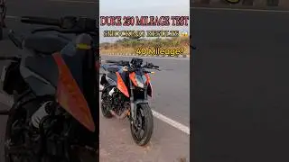 Duke 250 gen 3 mileage test #duke250 #mileagetest #ktmduke #youtubeshorts #viralvideo