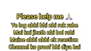 I am not telling any lie, I have also given proof to a reaction channel @kaminisingh755