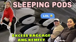 SLEEPING PODS PERFECT FOR LAYOVERS!!! | GEORGIA TO BAKU TO DUBAI | Shanika Nhel