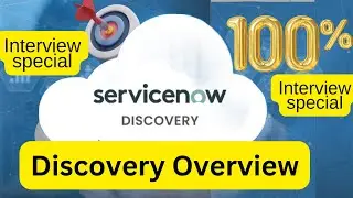ServiceNow Discovery 5: Discovery overview