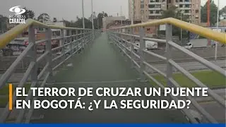 Víctima de asalto en puente de Bogotá revela la angustia que pasó por culpa de la inseguridad