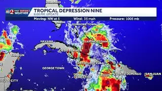Tropical Depression 9: Tropical storm watches issued for parts of Central Florida