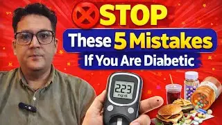 Cheeni band, phir bhi sugar high? 😳 5 common mistakes 😢 #diabetes #healthiswealth #healthylifestyle 