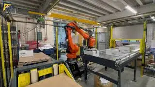 Robotic Box Palletising System - Logistics Customer