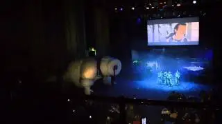 Stay Puft Marshmallow Man comes alive at Future Cinema's Ghostbusters