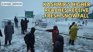 Kashmir&rsquo;s Higher Reaches Receive Fresh Snowfall