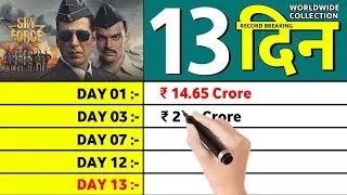 Sky force Box Office Collection Day 13, Sky force Total Worldwide Collection Day 13 , Akshay Kumar