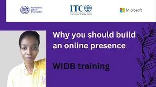 BUILD AN ONLINE PRESENCE| WIDB TRAINING