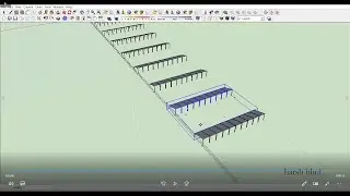 #GoogleSketchup PV Module & Array Construction