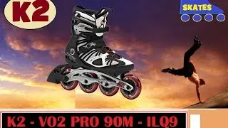 Обзор роликов К2 VO2 PRO ILQ9 / Review Inline skates K2 VO2 PRO ILQ9 [HD]