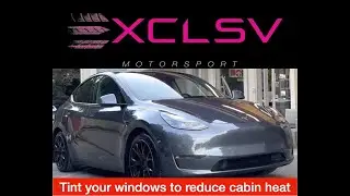 Tint your Tesla windows to reduce cabin heat