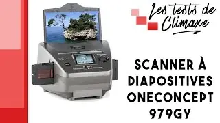 Test d'un scanner à diapositives (diapos) OneConcept 979GY
