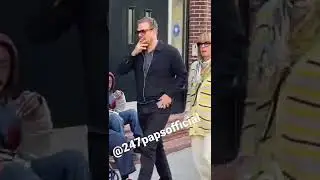 David Harbour & Joe Keery leaving a hotel in soho nyc #strangerthings #joekeery #davidharbour
