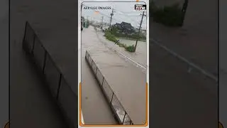 UGC: Torrential rains hit Japan's Kyushu