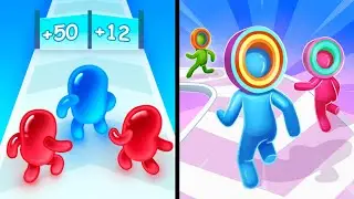 Join Blob Clash Vs Layer Man 🧞‍♀️😈🛟🍥 Max All Levels Android iOS Gameplay Ep 321